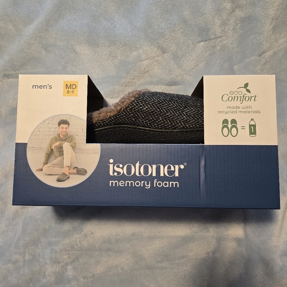 Slippers Men's NWT Isotoner - Picture 1 of 7